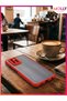 Frosted Transparent Silicone Case with Red Colored Edges for Infinix Note 10 Pro (X695) - Huskarl - 2