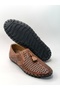 Men's 100% Genuine Leather Summer Orthopedic Shoes - 5