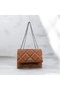 Taba Matte Chain Handle Cross Strap Messenger Bag - 2