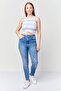 Women Round Neck Sleeveless Stripe Top, Multicolor - 2