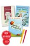 Alfa Kalem+Tencere Yuvarlanmış+Lahanistan+Dut Yemiş Bülbül(Feyza Hepçilingirler) 3 Books/Children