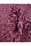 Burgundy Pink Patterned Wrinkled Jersey Fabric Width: 160cm - 2