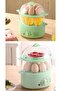 Timed Large Capacity Egg Boiler, 8 or 24 Egg Cooker, Egg Steamer Maker, Multi Function Breakfa - 2