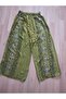 Cotton Viscose, Elastic Waist, Authentic, Ethnic, Bohemian, Covered Shalwar Trousers - 2