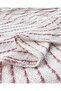 Knitted Fabric in Ecru Pink Colors 180X350Cm - 2