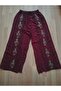 Cotton Viscose, Elastic Waist, Authentic, Ethnic, Bohemian, Covered Shalwar Trousers - 2