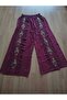 Cotton Viscose, Elastic Waist, Authentic, Ethnic, Bohemian, Covered Shalwar Trousers - 5
