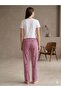 Women's Striped Heart Pattern Single Bottom - 3