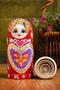 Ten Wooden Matryoshka Dolls Set 20cm Luxury Colorful 10 Pieces M20 - 2