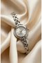 Women's Steel Watch Silver Color Minimal Round Case Vintage Luxury |   Elegant Stylish Women's Wristwatch 2026