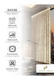 1/2 Dense Pleated Moonstone Beige Velvet Textured Background Curtain | Ironing Is Not Necessary. | Best Sellers - 6