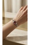 Women's Steel Watch Silver Color Claret Red Dial Vintage Luxury Edition |   Elegant Stylish Women's Wristwatch 2026 - 2