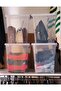 Set of 4 20 Liter (20X4) Vertical Deep Food Storage Containers with Plastic Locking Lids Home Organizer - 4