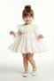 Baby Girl Dress Girls' Dress Birthday Party Wedding Special Occasion Long Sleeve Lined Dress