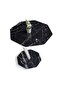 Octagon Side Table - Black/Silver - 4