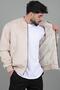 College Collar Elastic Waist Suede Seasonal Coat BL 1711-60287 - 4