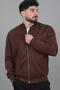 College Collar Elastic Waist Suede Seasonal Coat BL 1711-60287 - 2