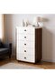 Oboro Chest of 5 Drawer - Walnut/Beige - 2