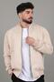 College Collar Elastic Waist Suede Seasonal Coat BL 1711-60287 - 2
