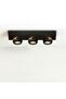 LED Chandelier-Iron+Alu-D62xH15x W62-Black-With 1-Year - 2