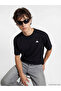 Original Oval Collar Printed Unisex Sports T-Shirt - 4