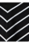 Nevavm with Difference V-Neck Striped Women's T-Shirt - 7