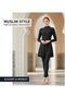 Bathing Suit for Women Tummy Control Swimsuits for Women Swimsuit Modest Coverage Stretchy - 2