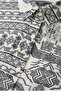 Women's Ethnic Patterned Bohemian Tunic Shirt - 3