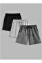 Unisex Relaxed Fit Jersey Sports Shorts, 3-Pack