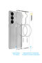 Magnetic Clear Case Galaxy S26+ Transparent - 3