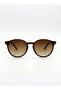 Women's Sunglasses Round Frame Uv400 Glass 55 Ekartman - 5