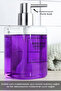 1Pcs Transparent Glass Liquid Soap Dispenser - Bathroom Kitchen Hand Soap Liquid Soap Bottle 550ml