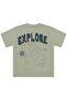 Explore Printed T-Shirt for Ages 6-9 - Gray - 2