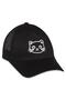 Cat Baby Girl Cap Hat - Black