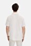 Beige Regular Fit Knitted Polo Neck T-Shirt - 5