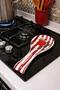 Pomegranate Porcelain Spoon Coaster Tkebt Red