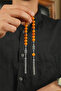 Silver Design Ateş-I Sıkma Amber Zaza Prayer Beads - 5