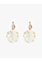 Large Size Seashell Earrings with Dangle