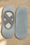 Women's Asta Yoga / Pilates Socks Light Blue - 3