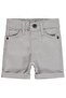 Gabardine 6-24 Months Shorts - Gray