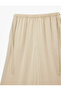 Beli Lace-Up Aerobin Satin Wide-Leg Trousers - 5