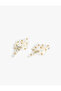 Bead Detailed Seashell Earrings - 2