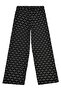 Ethnic Patterned Pants for Ages 10-13 - Black - 2