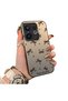 Vivo X200 Fe Compatible High-Quality Brown Bow and Dot Printed Case - 2