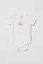 Baby 2-Piece Short Sleeve Bodysuit 100% Organic Cotton, Baby-Newborn-Csyr4538 - 2