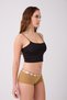 Cotton Lycra Printed Boyshort Set of 3 Women's Panties Brown - 4