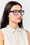 Women WRS6915S Square Reading Glasses, Black - 2