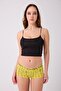 Cotton Lycra Printed Boyshort Set of 3 Women's Panties Patterned Yellow - 4
