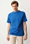 Men's Crew Neck T-Shirt Cobalt blue - 4
