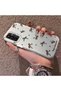Samsung Galaxy M13/M23 Compatible High-Quality Brown Bow and Dot Printed Case